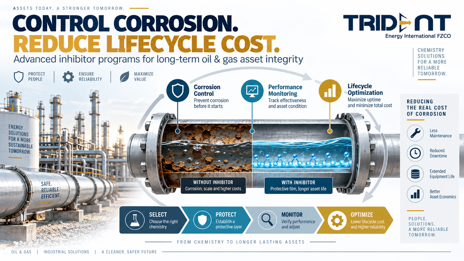 Lifecycle Cost Reduction Using Advanced Corrosion Inhibitor Programs